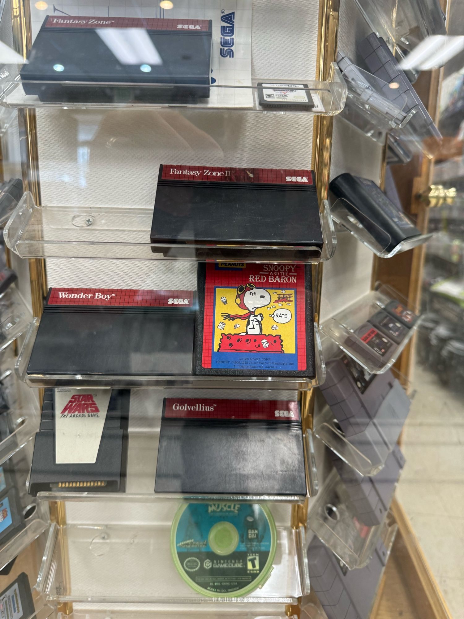 Snoopy Red Baron video game cartridge