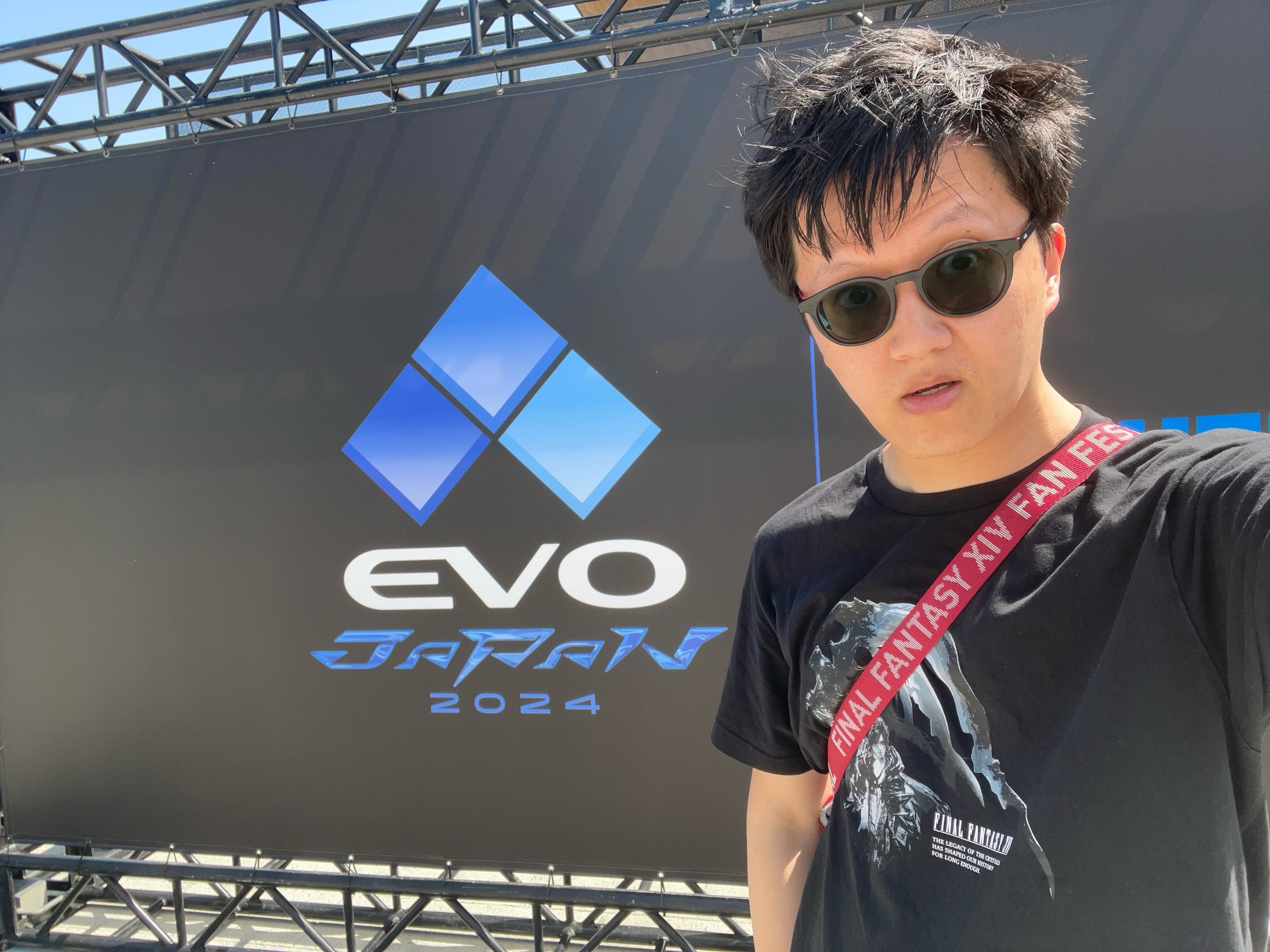 Me at Evo Japan (also spent about 3 weeks in Japan)