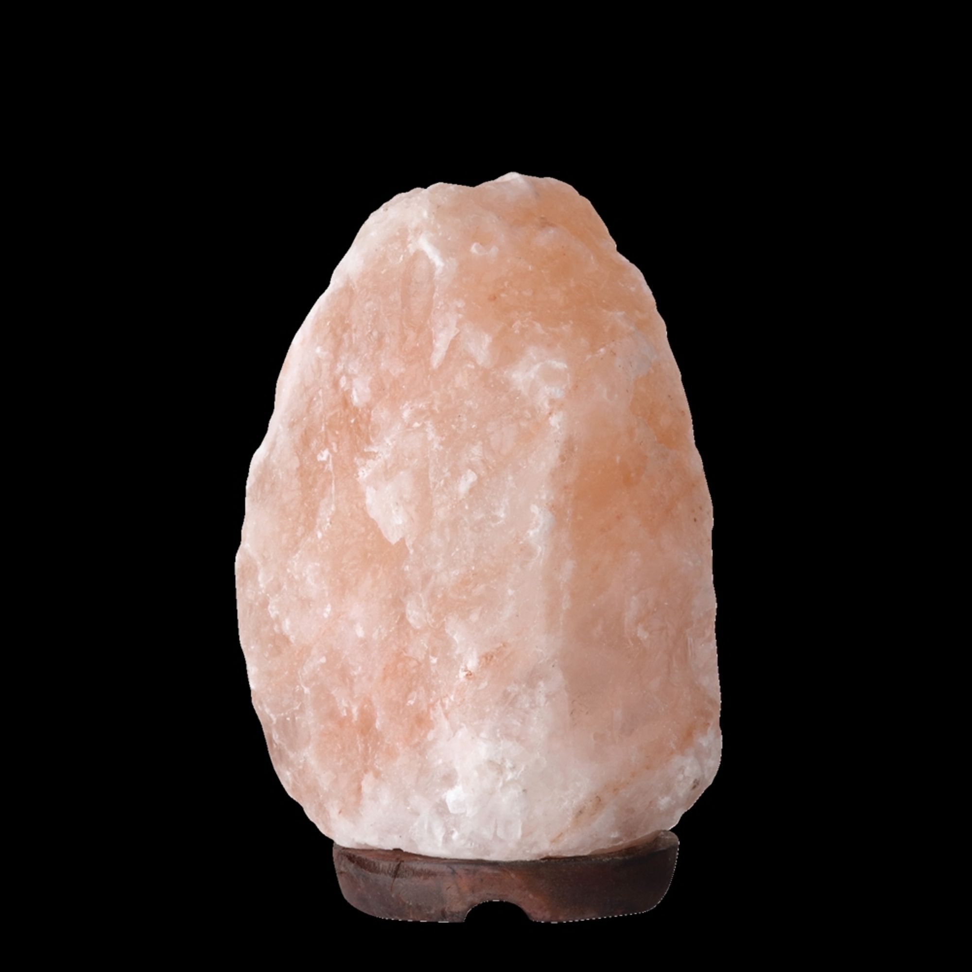 A photo of a Pink salt lamp