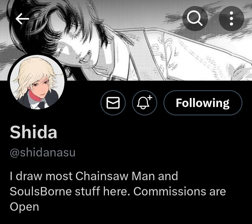 This is where you can find the artist who made these pictures, Shidanasu, and they are on twitter as well as Instagram. And their commissions are currently open.