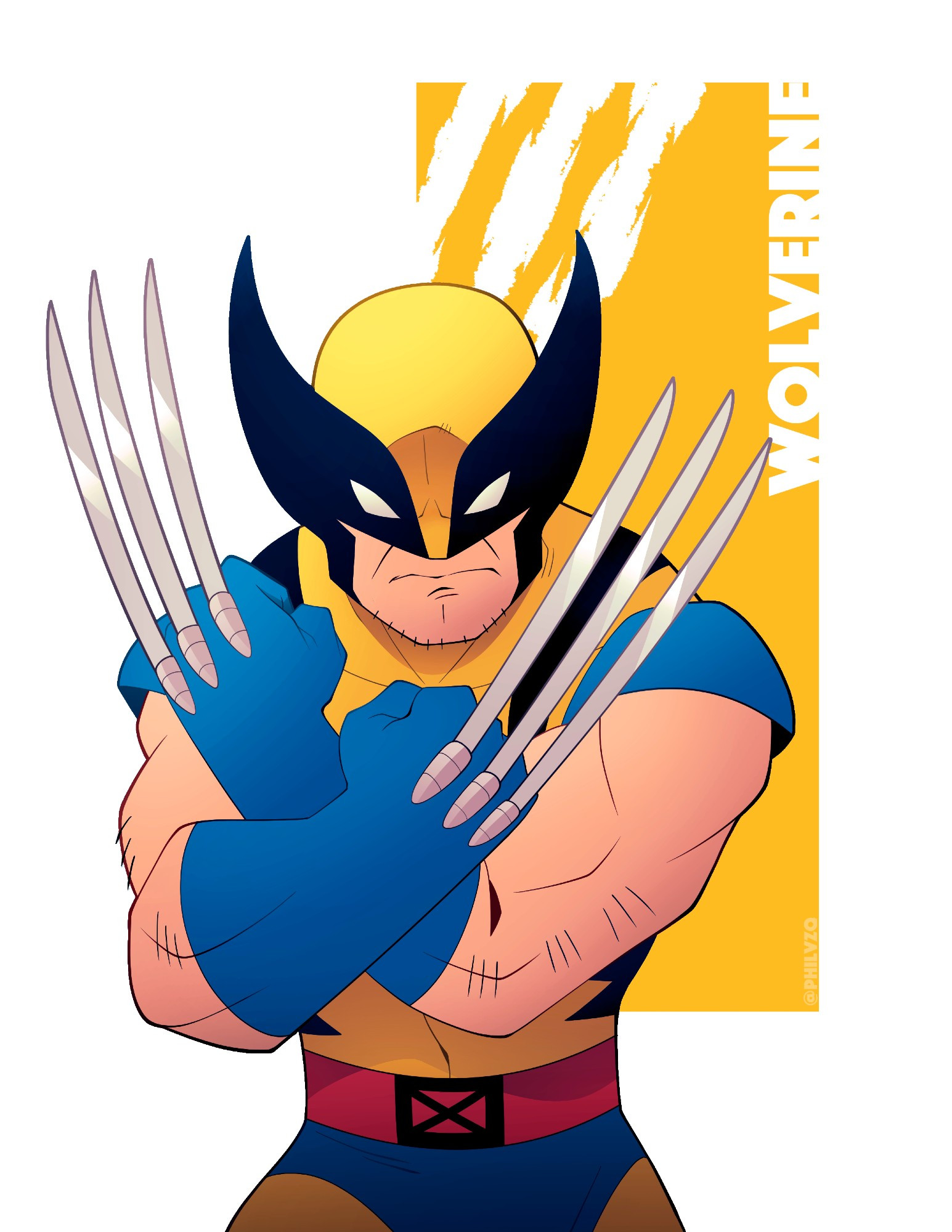 Wolverine from the X-Men Animated Series / X-Men 97'