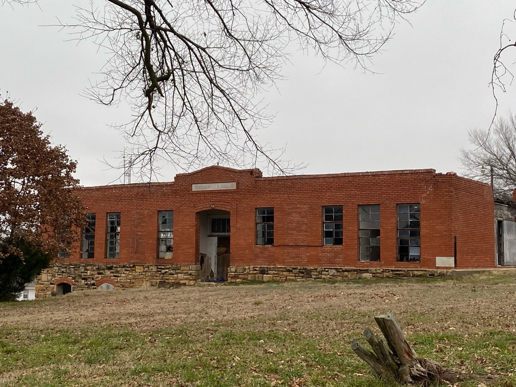 Rosenwald School in Lima, Seminole Nation