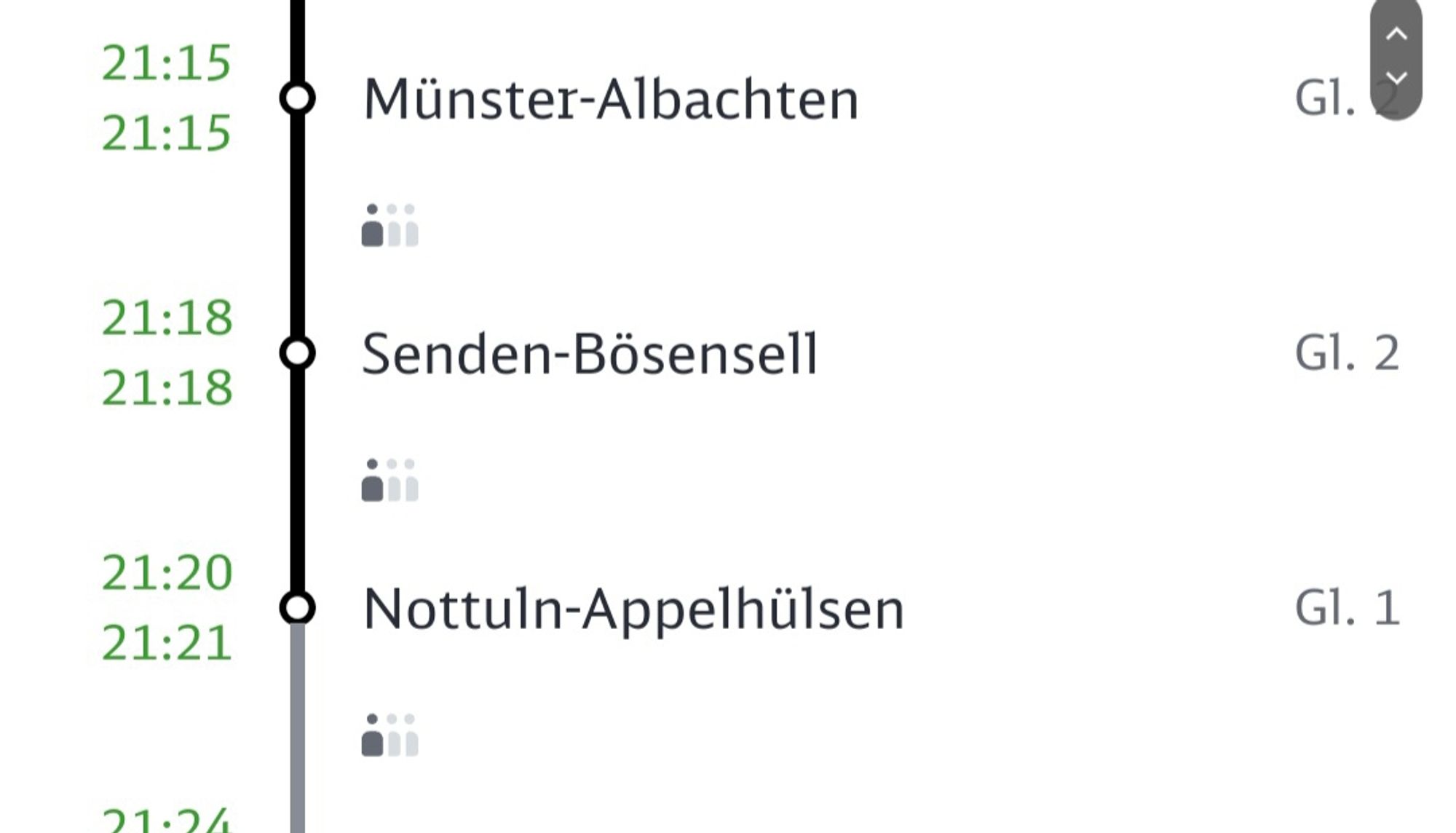 Münster-Albachten
Senden-Bösensell
Nottuln-Appelhülsen