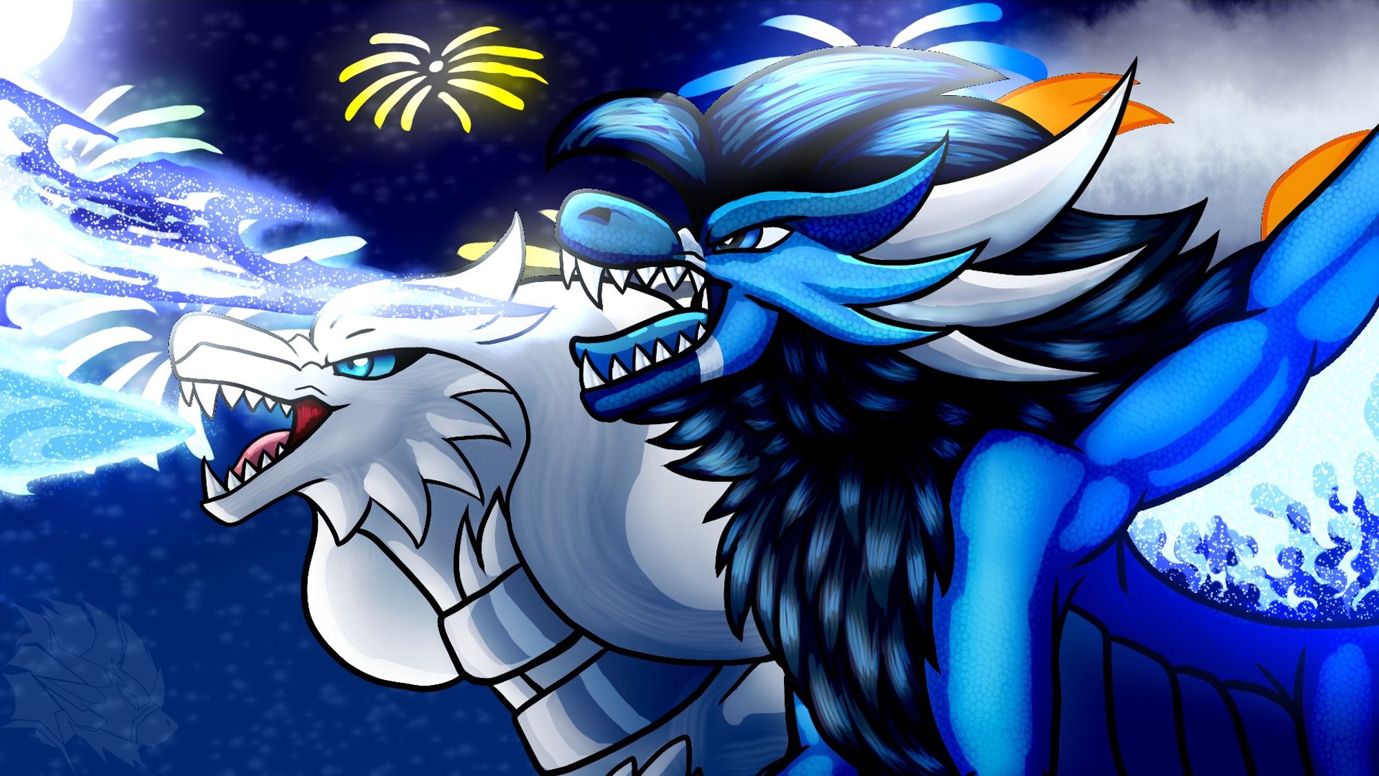 Just for funsies though, i drew SoulSilverius with Reshiram to celebrate the "Lunar New Year of Dragon", plus he has become a Legendary Dragon
Happy Lunar New Year of Dragon!