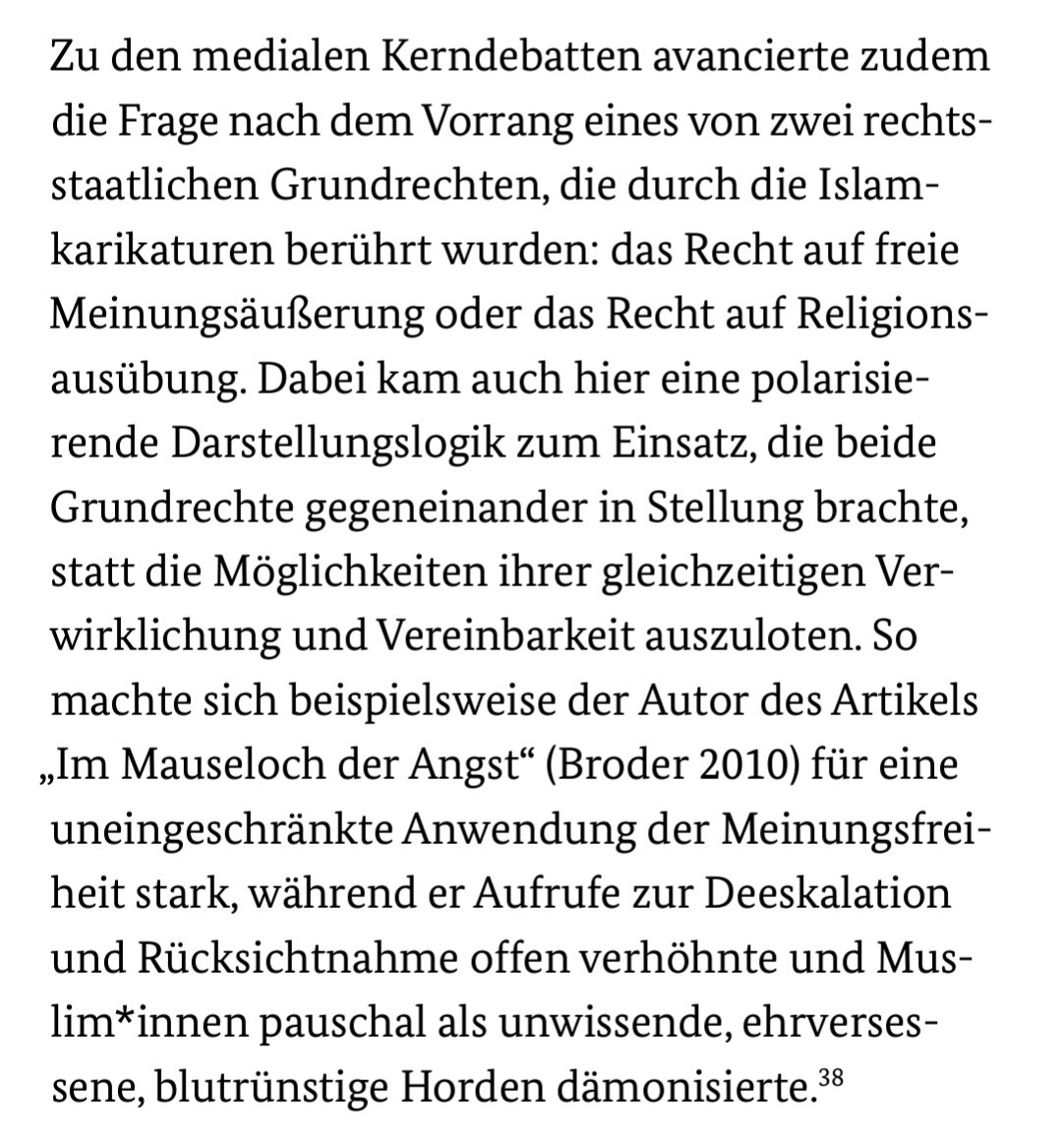 Meinen sie diesen Bereich Herr @ulfposh, wieso steht er den nicht zu seinen Schriften 😳 nur eine Frage meinerseits.
Gut, das man es gedruckt bestellen und als PDF runterladen konnte.
Wer es will, kann sich gerne melden. 😉
#Islamophobia
#Islamophob
#broder
#WirSindDieBrandmauer