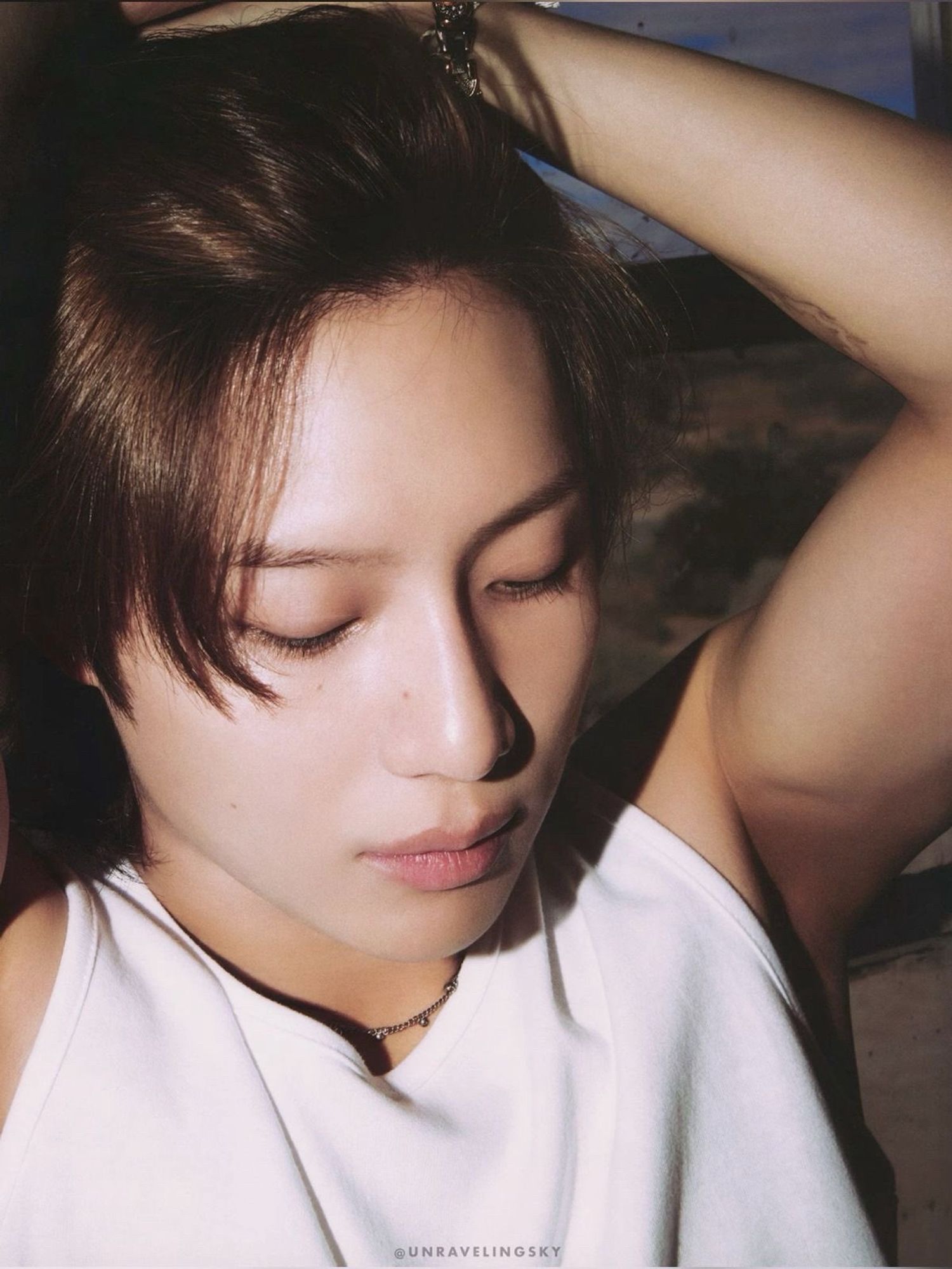 Taemin pushing his hair off his forehead thru different eras. Taken during guilty promo.