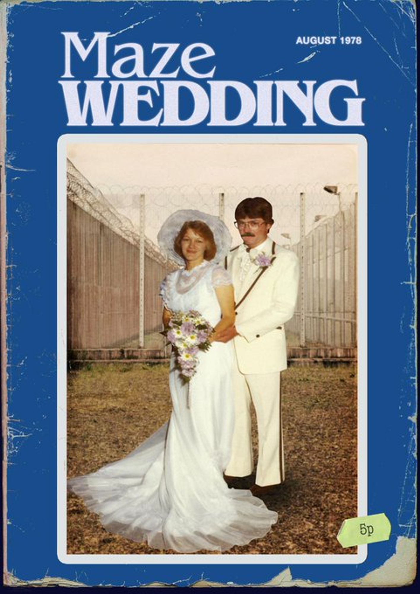 fake magazine about weddings at the maze prison in northern ireland