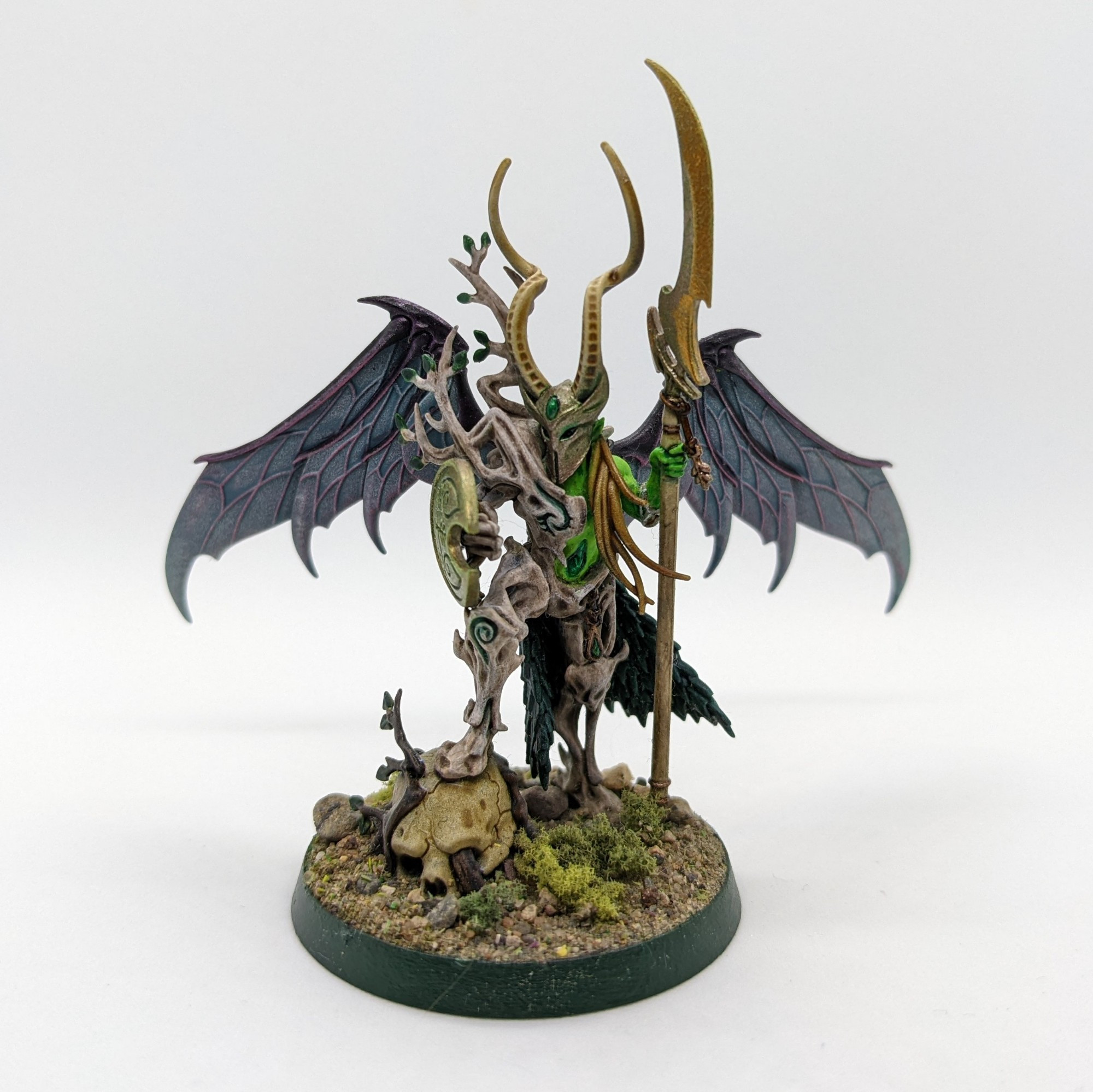 A painted Arch Revenant from Age of Sigmar 