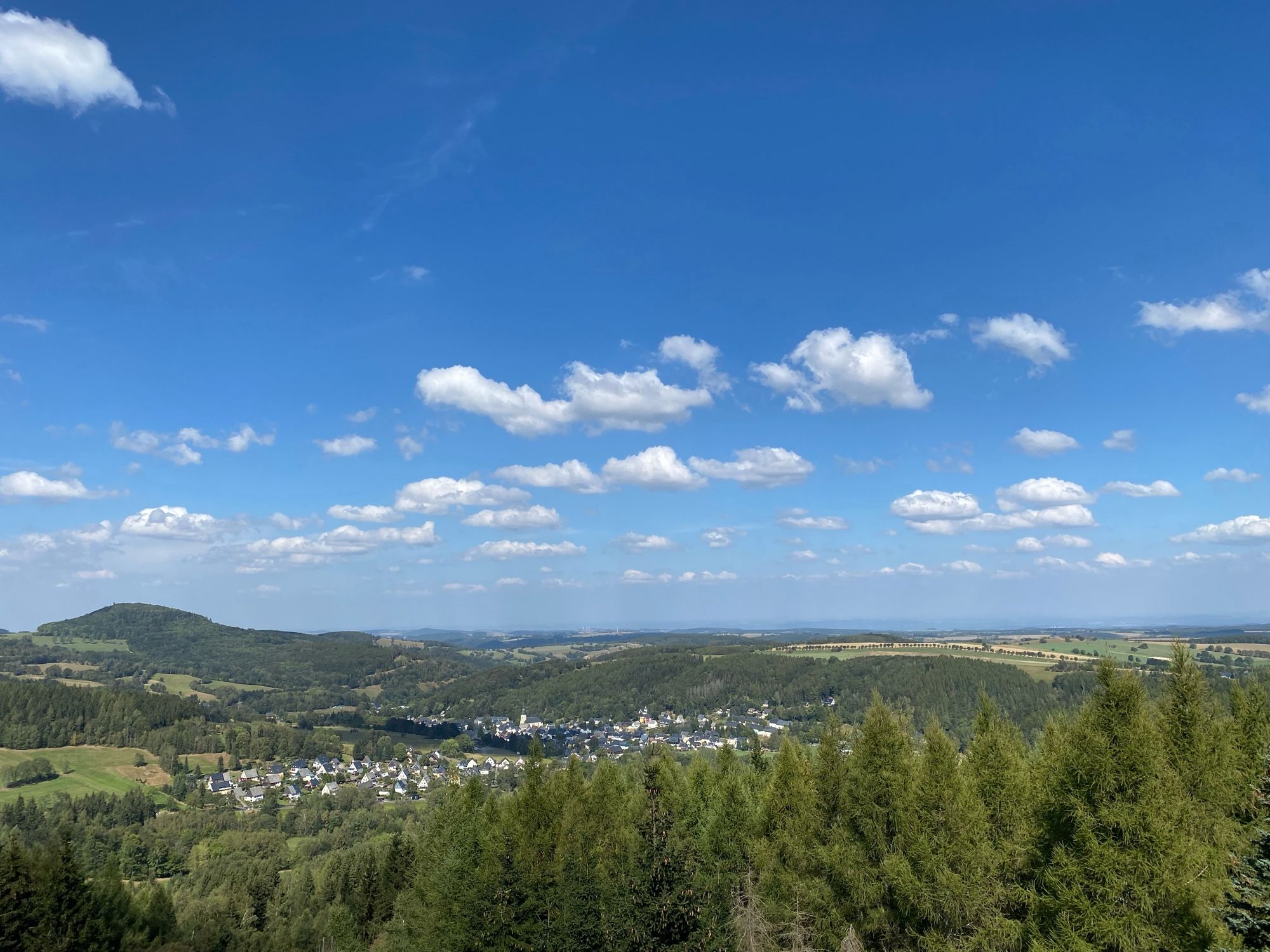 Aussicht von ganz oben