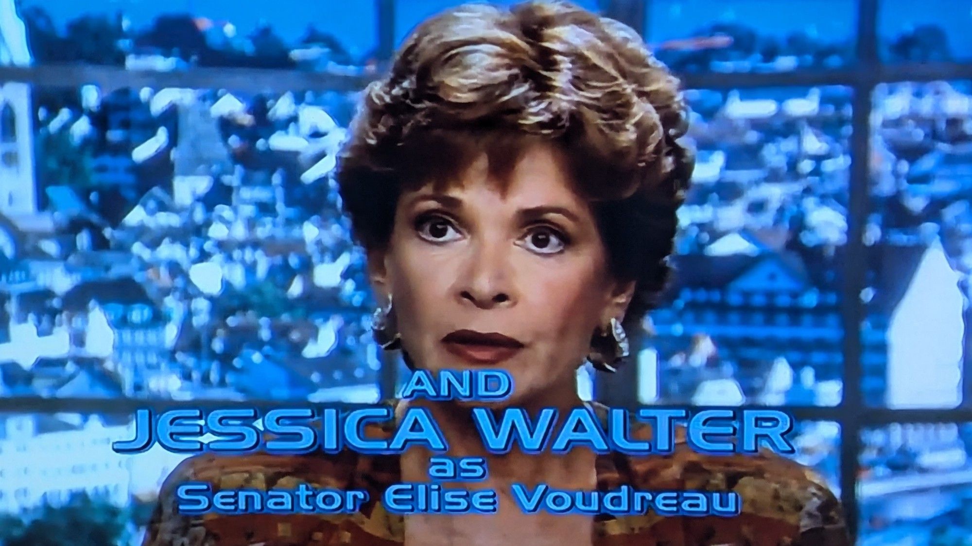 Jessica Walter as a Babylon 5 bit part