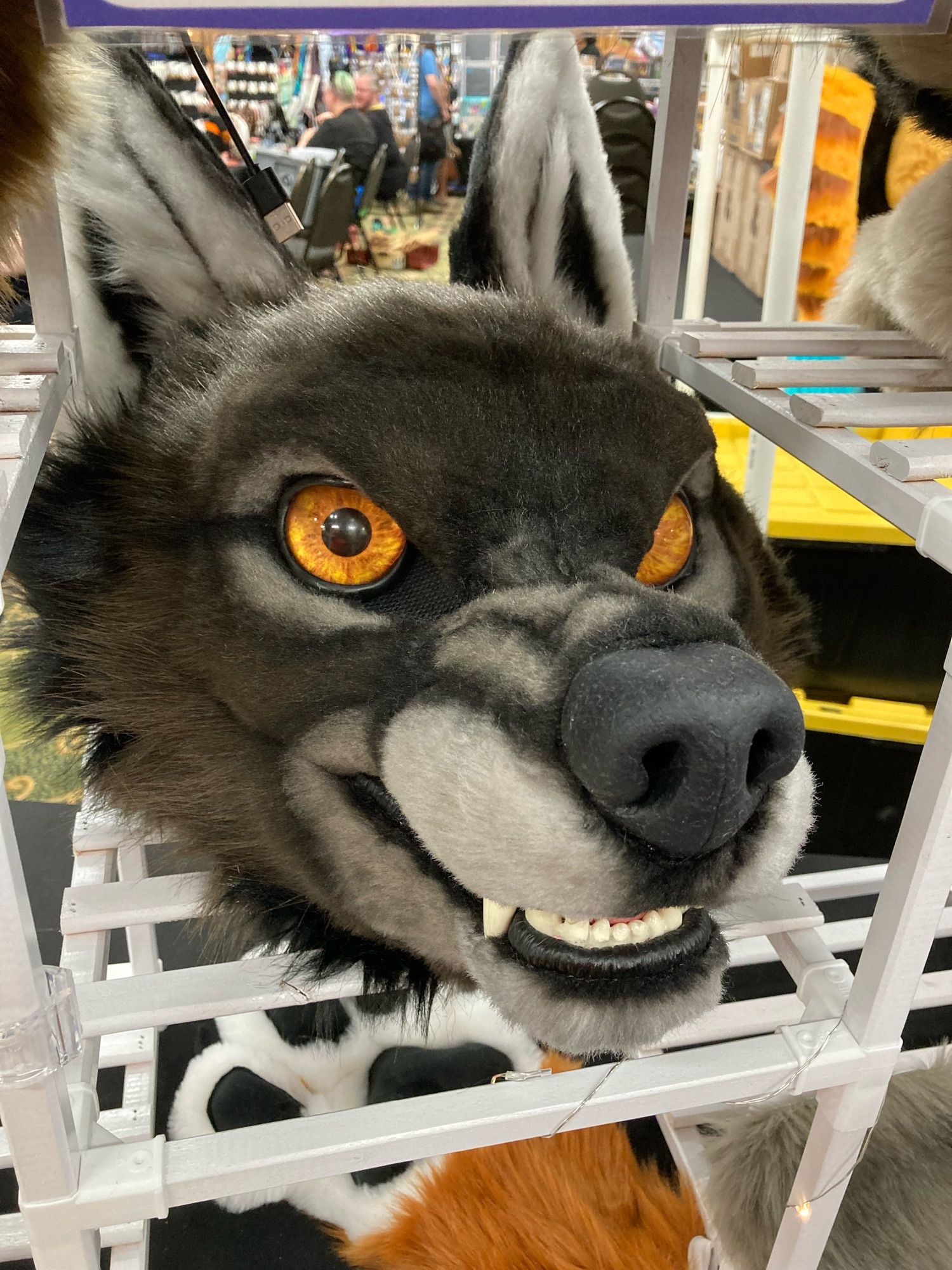 Werewolf fursuit head by Songdog