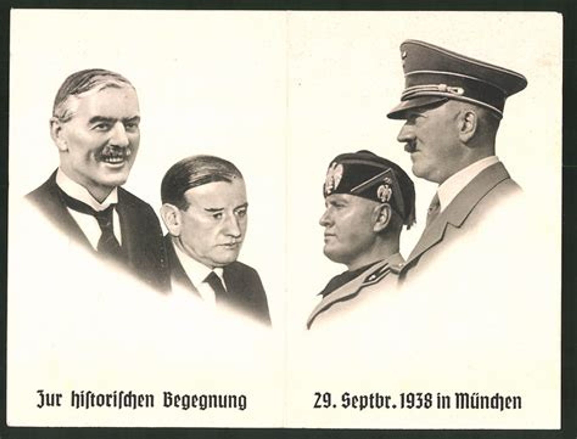 Chamberlain & Hitler in Munich