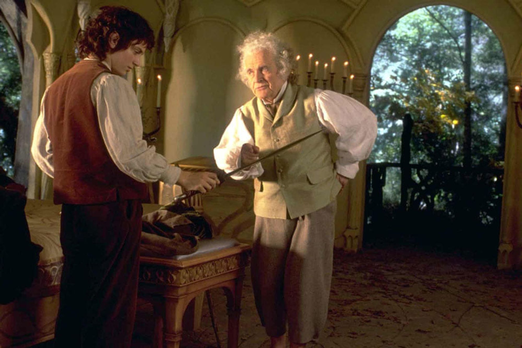 Ian Holm as Bilbo Baggins