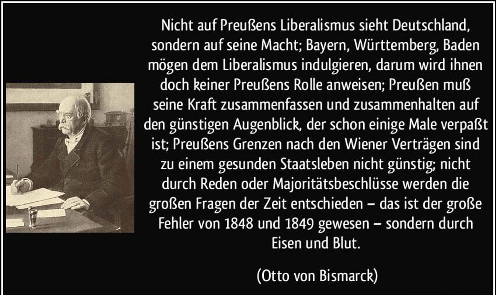 #OttoVonBismarck delivered his most famous speech #OnThisDay in 1862, declaring that the unification of #Germany would not come through talk but through #EisenUndBlut & he would lead #Prussia into three wars to bring that about...#Preußen
https://en.wikipedia.org/wiki/Blood_and_Iron_(speech)