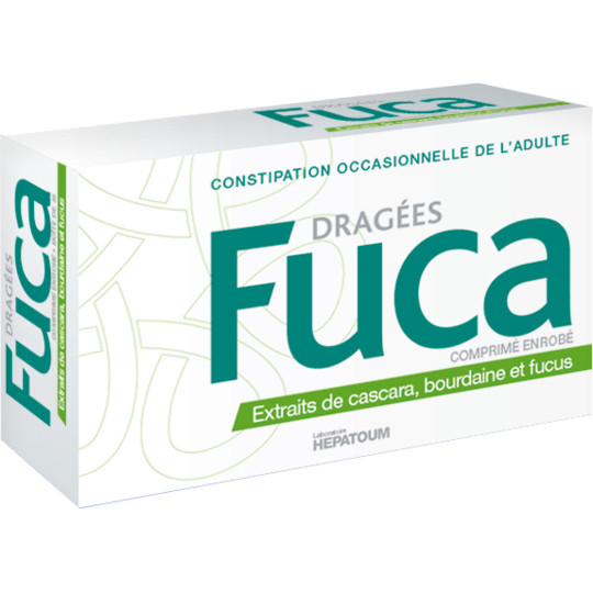 Boite de dragées Fuca pour la constipation