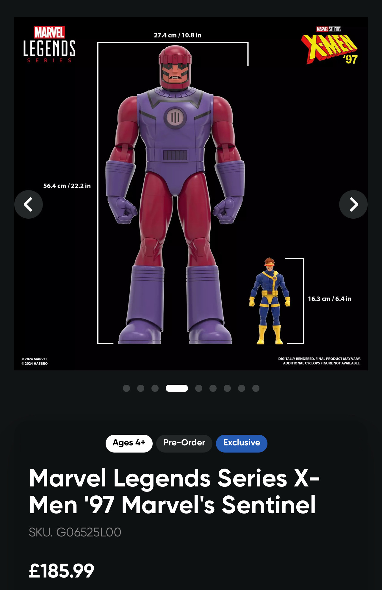 Marvel Legends Sentinel action figure, only £185.99