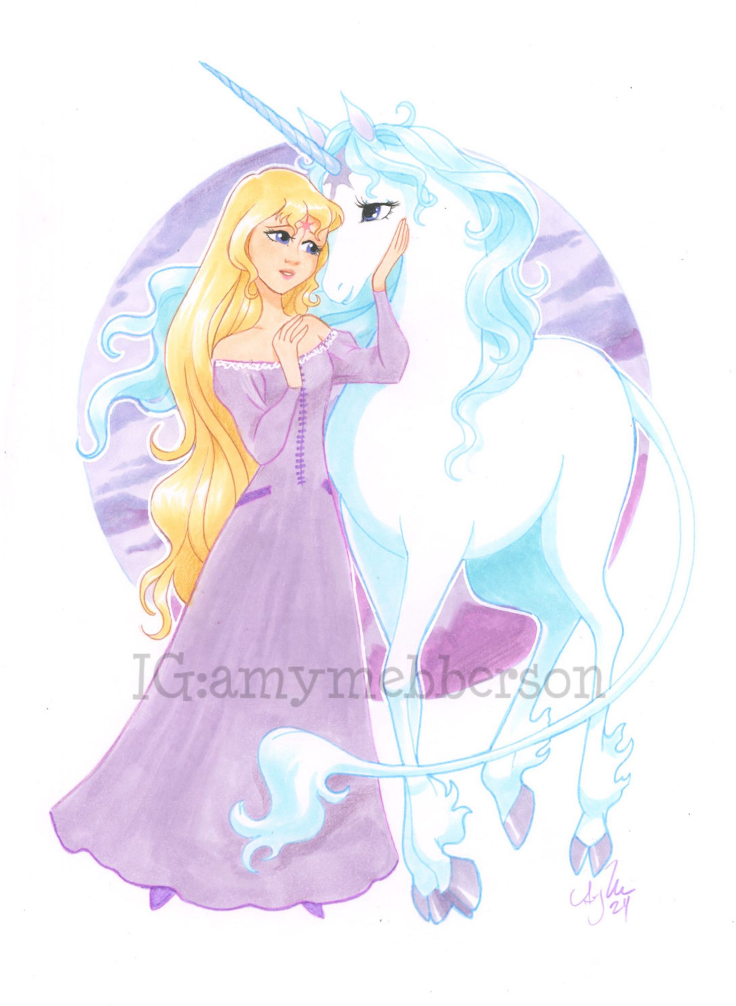 Amalthea and the Last Unicorn.