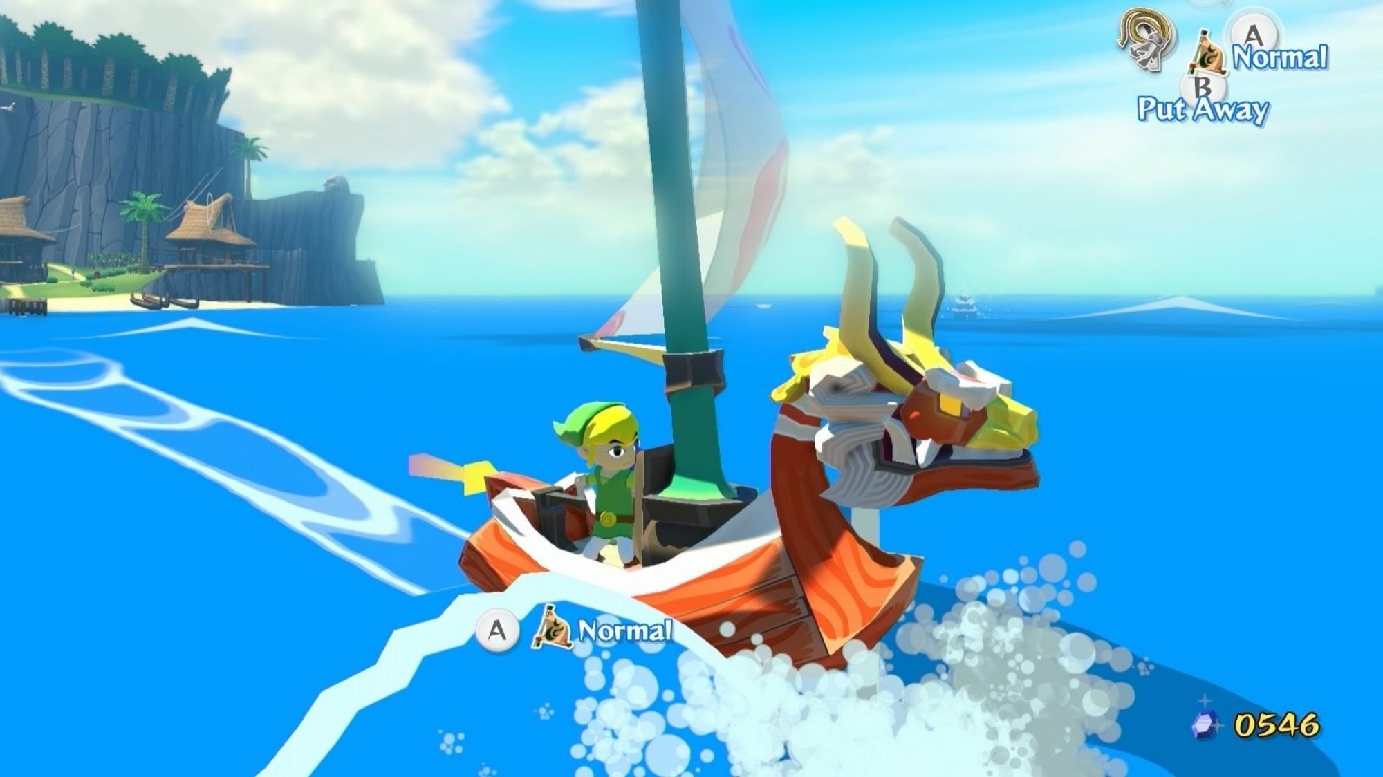 A screenshot from Windwaker