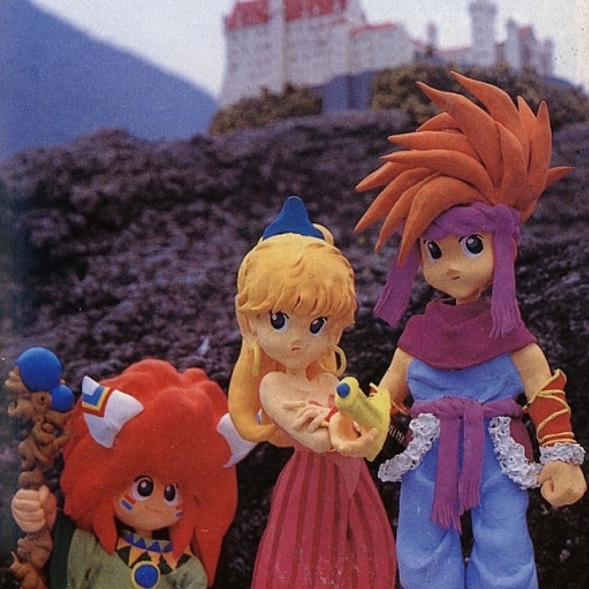 Plasticine models from secret of mana