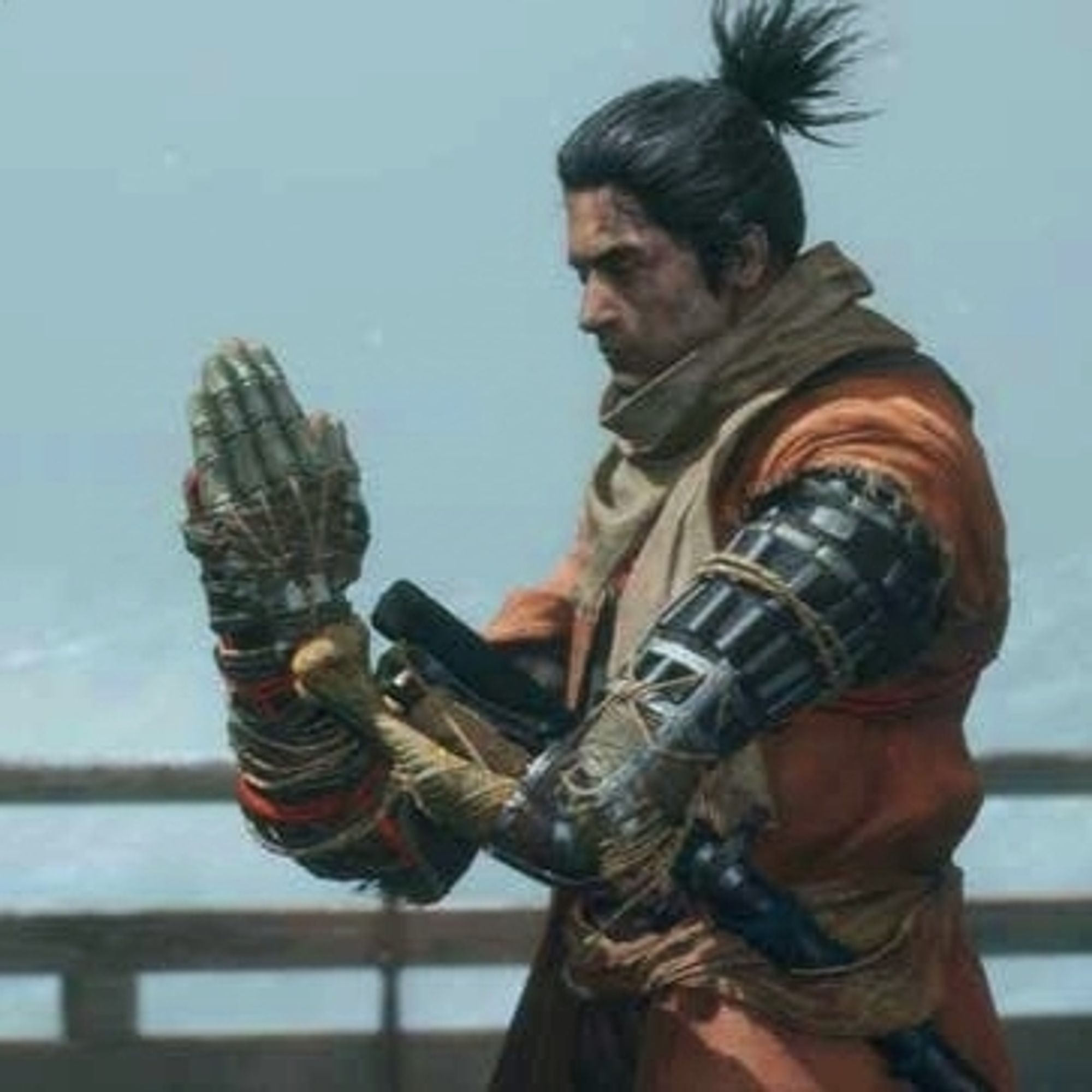 The player character from Sekiro