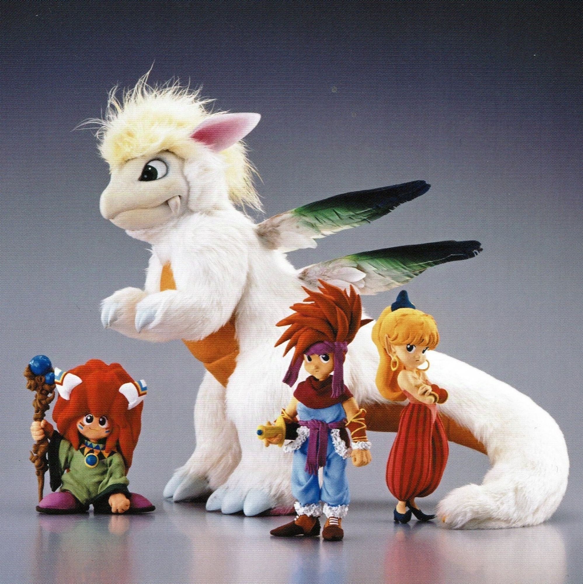 Physical models used to promote secret of mana