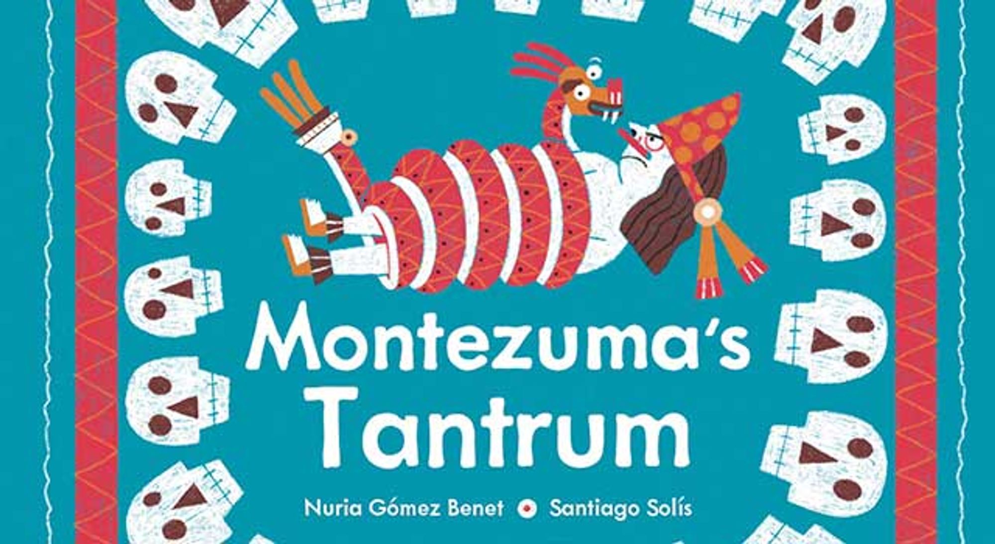 Cover image of:
Montezuma’s Tantrum
by Nuria Gómez Benet
illustrator: Santiago Solís
Translated from Spanish by: Elisa Amado
Published by Greystone Kids, October 2024