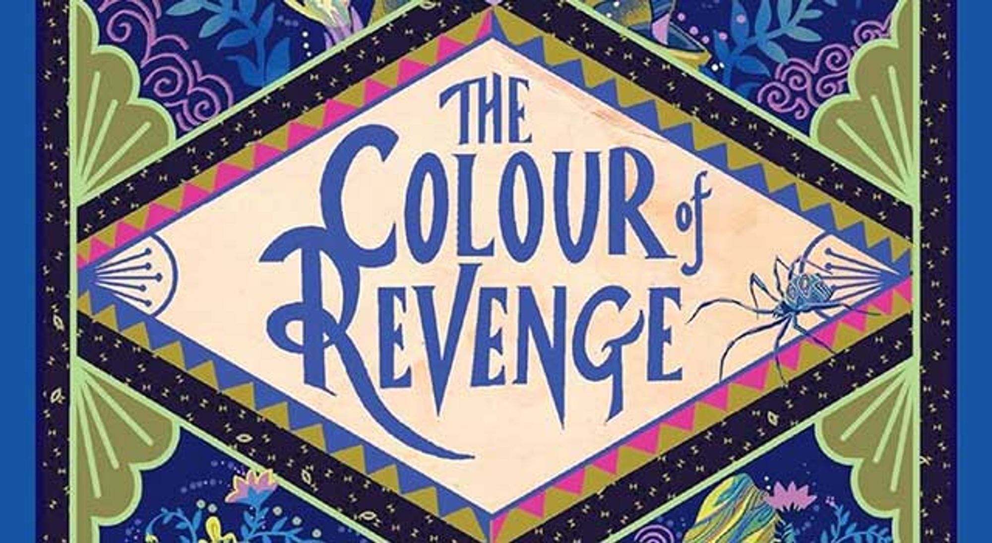 Cover image of:
The Colour of Revenge
by Cornelia Funke
Translated from German (translator not cited)
Published by Chicken House, October 2024.