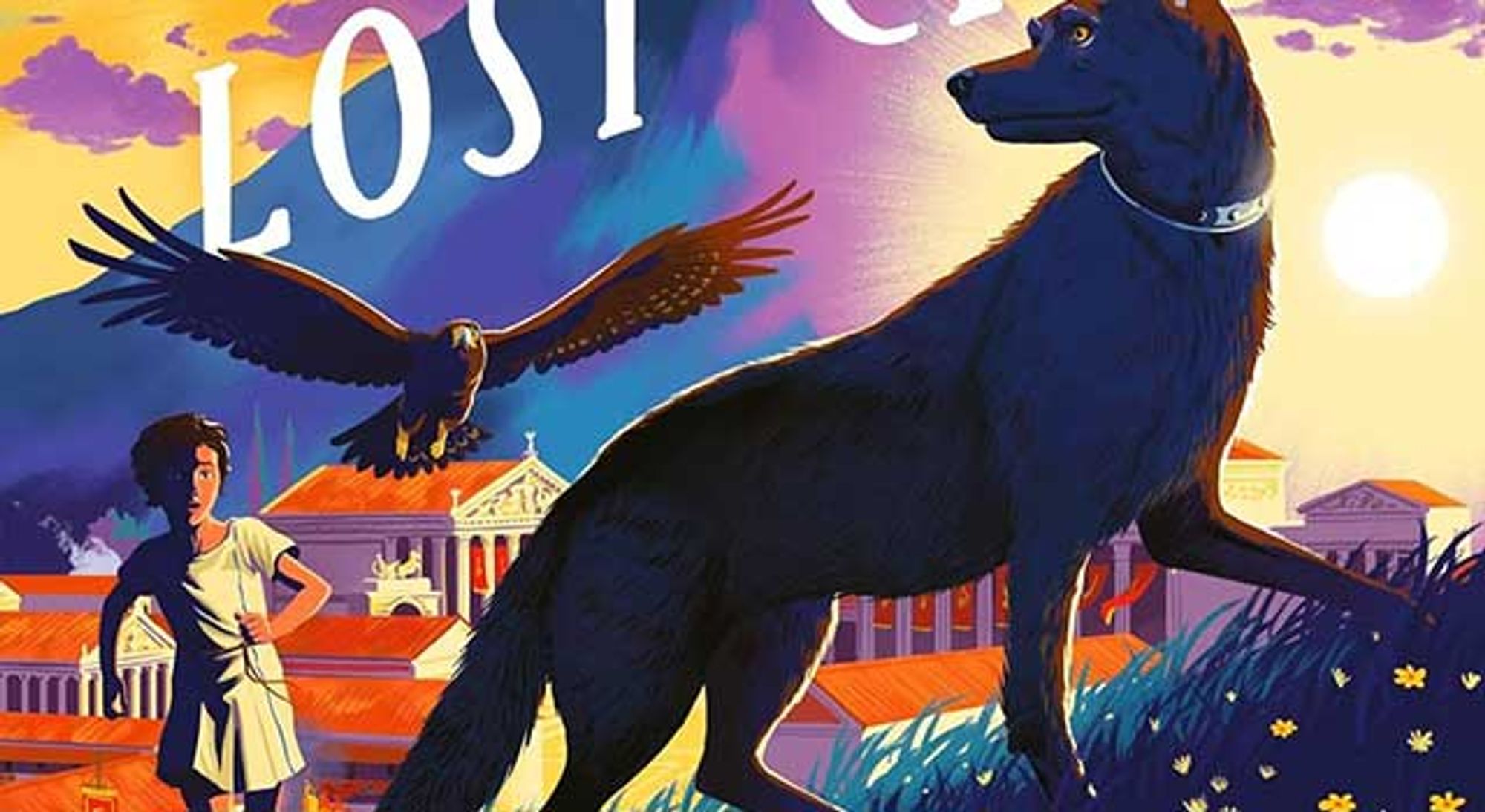 Cover image of:
Delta and the Lost City
by Anna Fargher and David Dean
Children’s historical fiction set in Pompeii, AD 79
Published by: Macmillan Children’s Books, July 2024