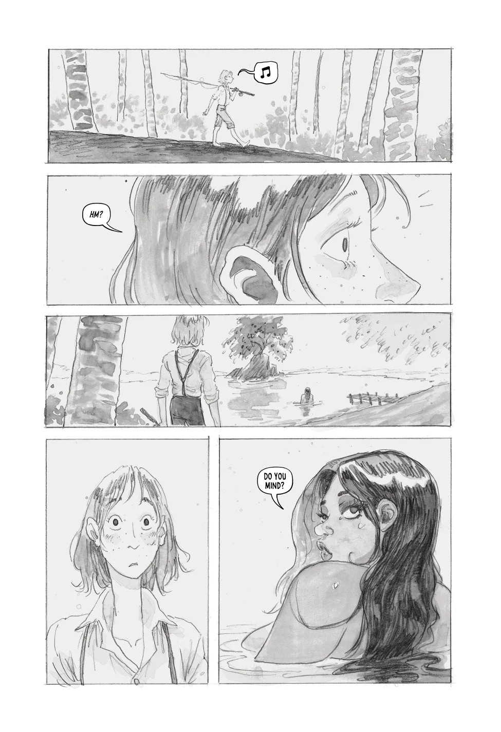 Down by the Water page 1