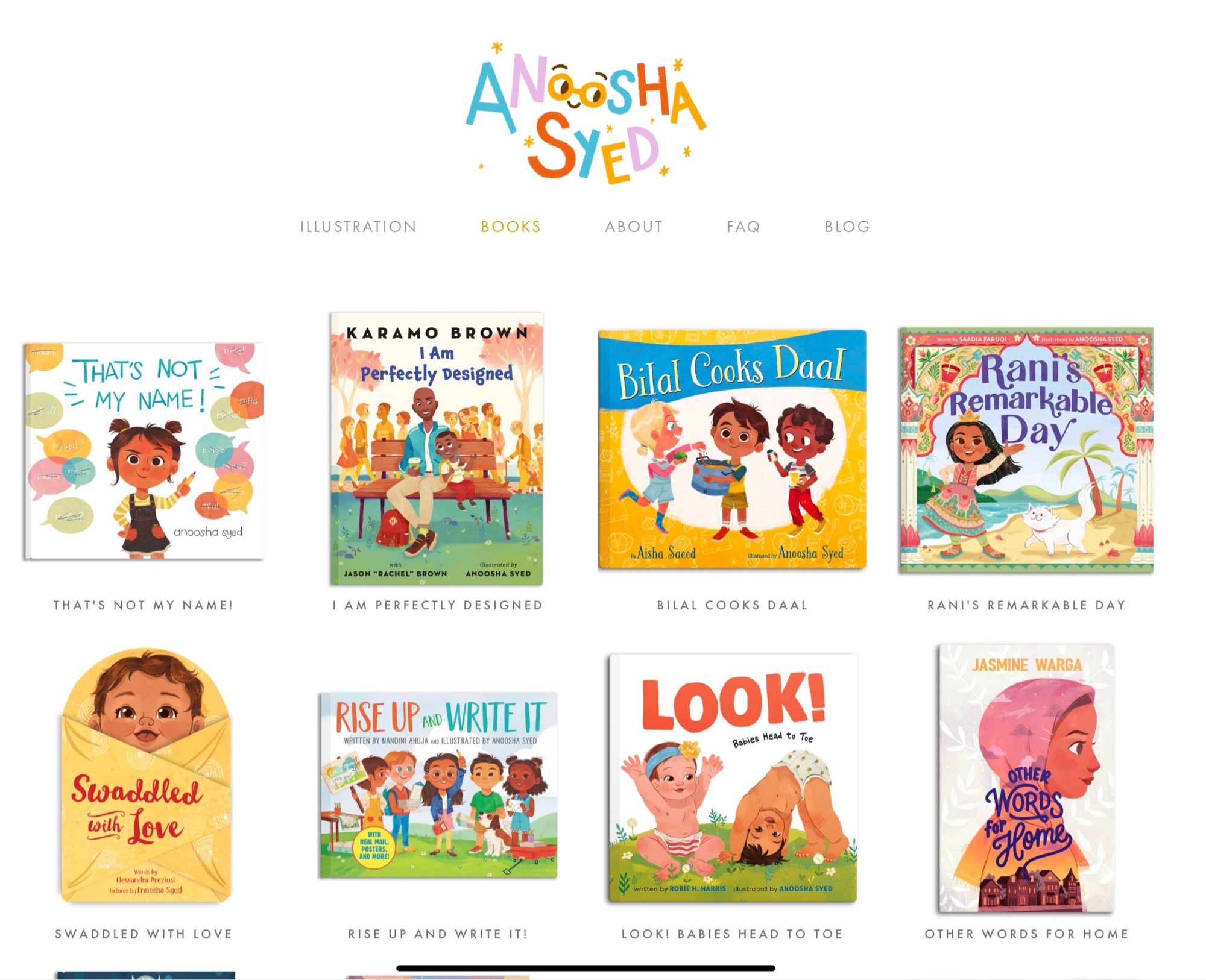 My portfolio with examples of picture book covers