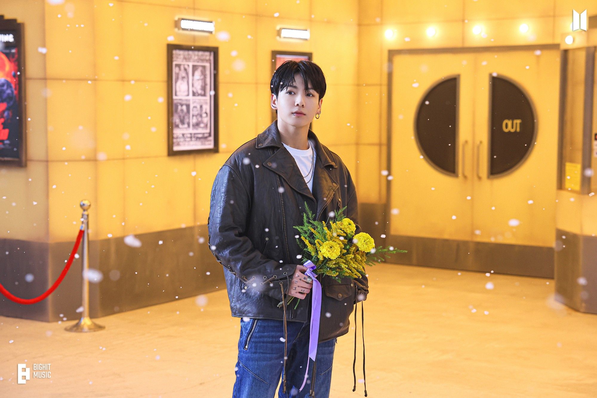 Jk with flowers...