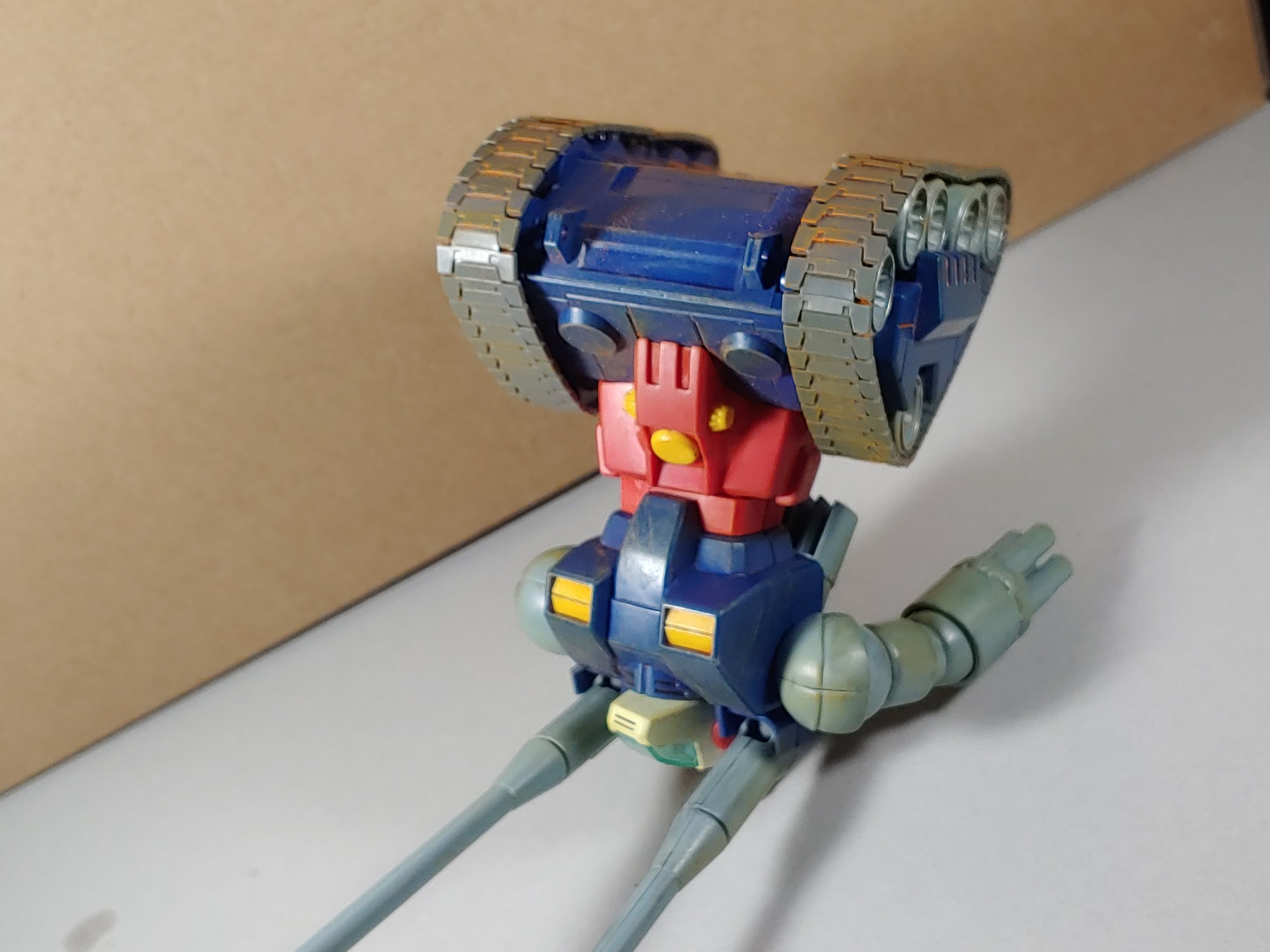 HGUC Guntank with weathering.