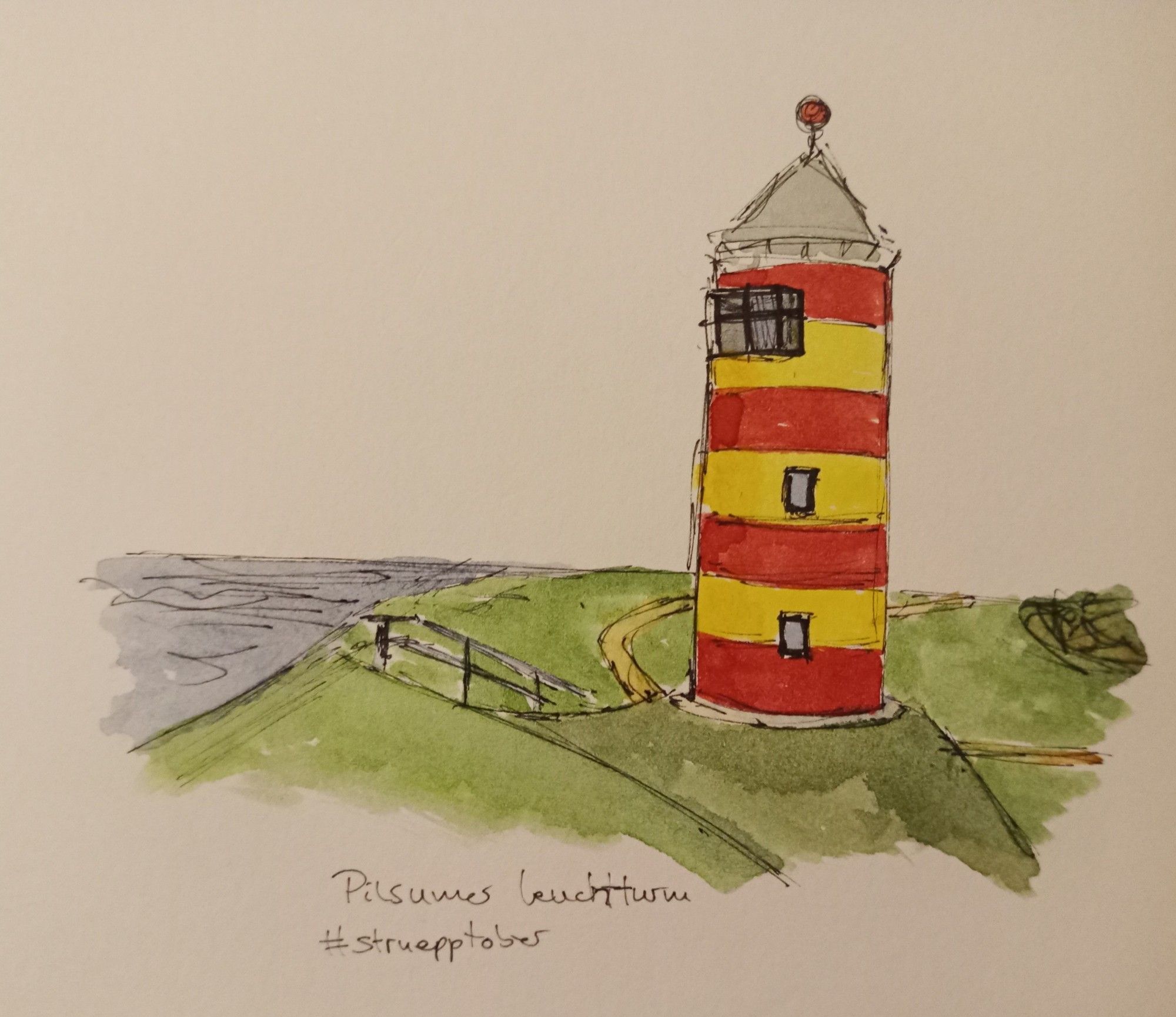 Leuchtturm am Meer