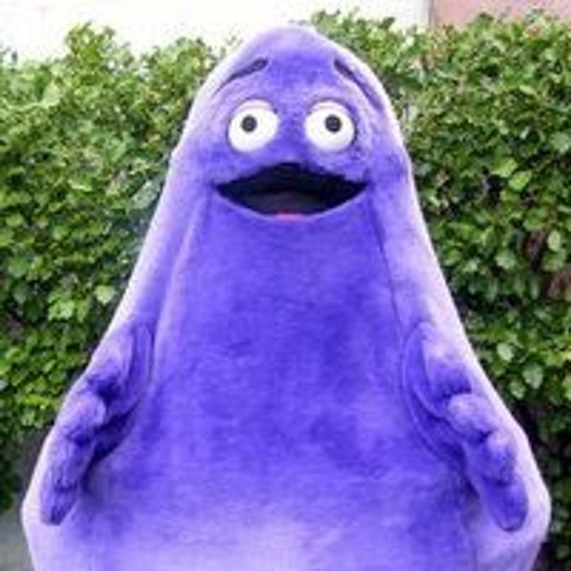 our beloved grimace, in happier times