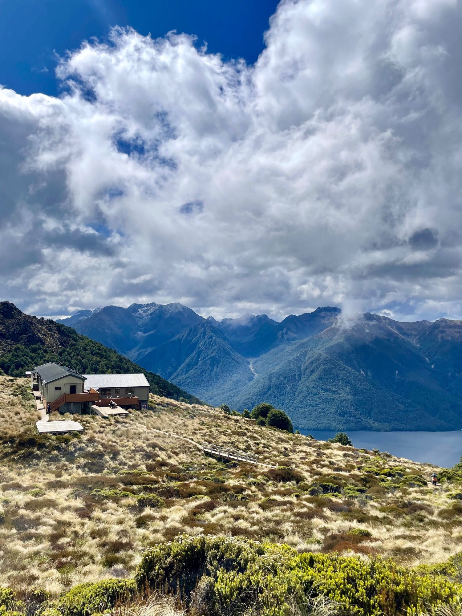 Luxmore Hut on the Kepler Track