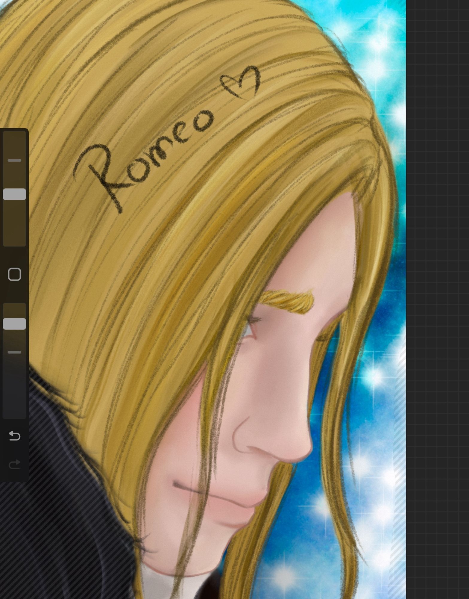 Wip fanart of Romeo of Lies of P video game.