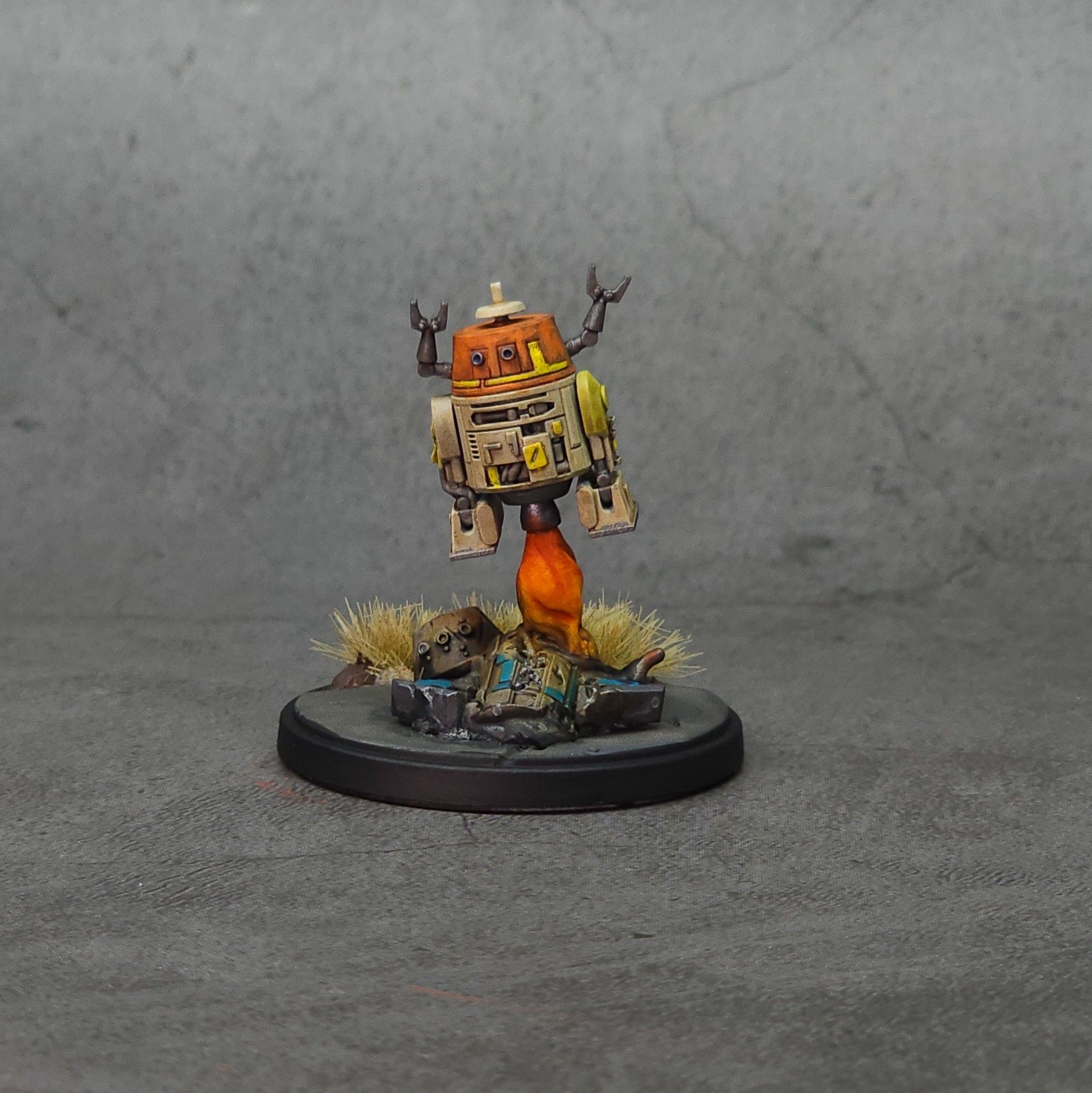 A Shatterpoint mini of Chopper