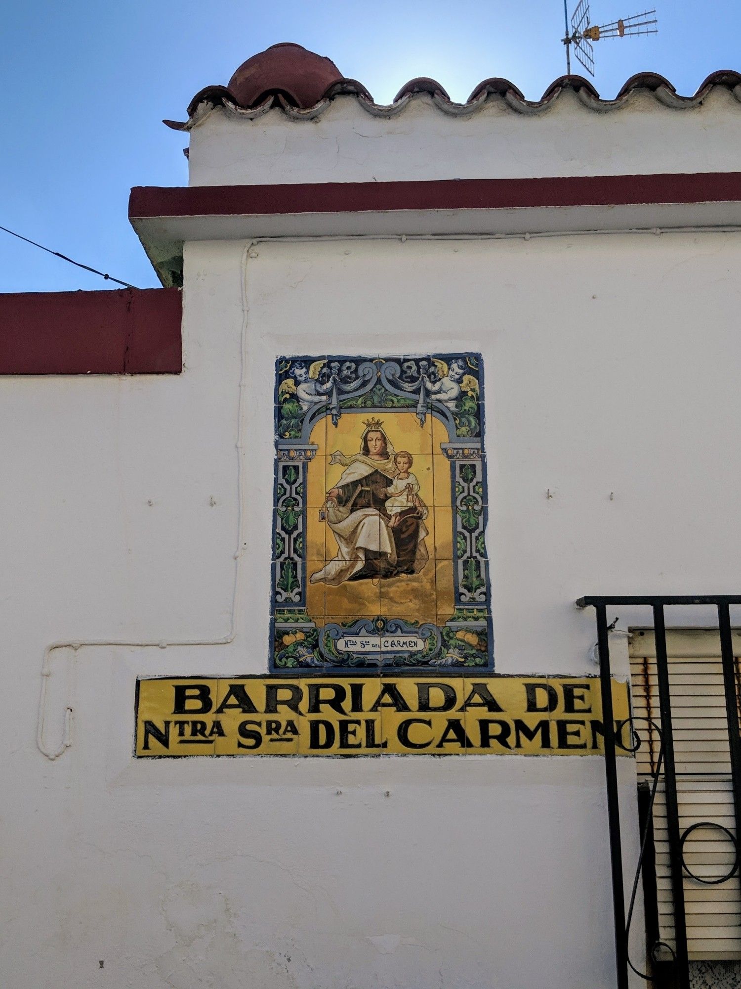 Barriada de nuestra señora del Carmen (Viertel Unserer Lieben Frau von Carmen) in Puerto del Rosario auf Fuerteventura.