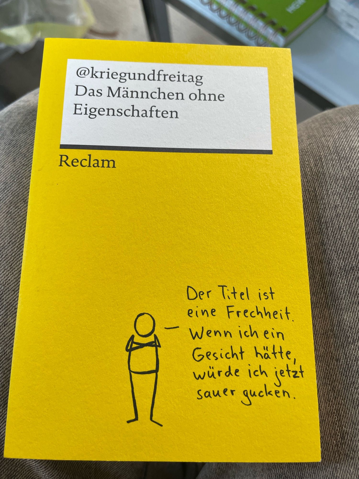 Buch von @kriegundfreitag