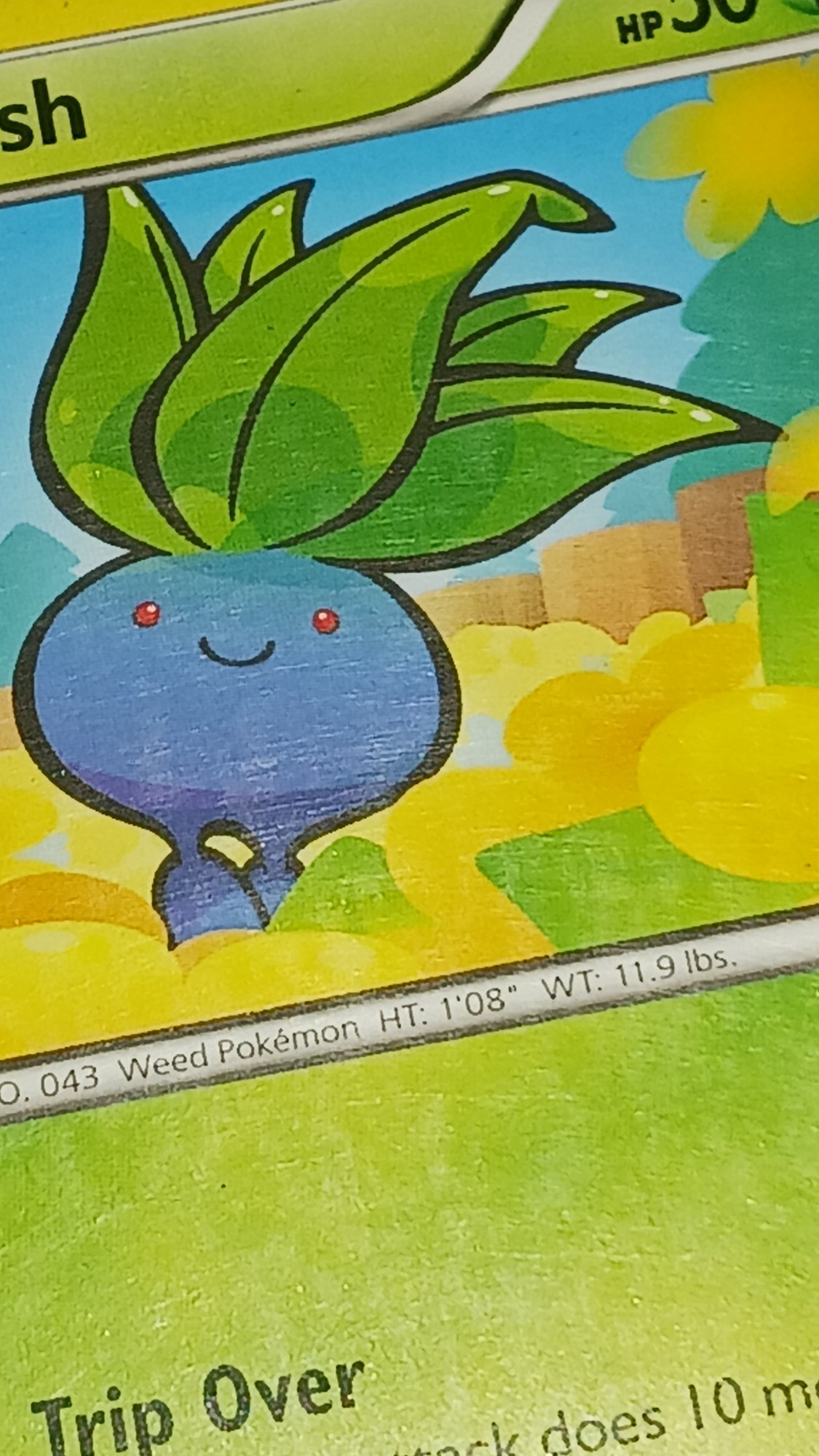 An Oddish card