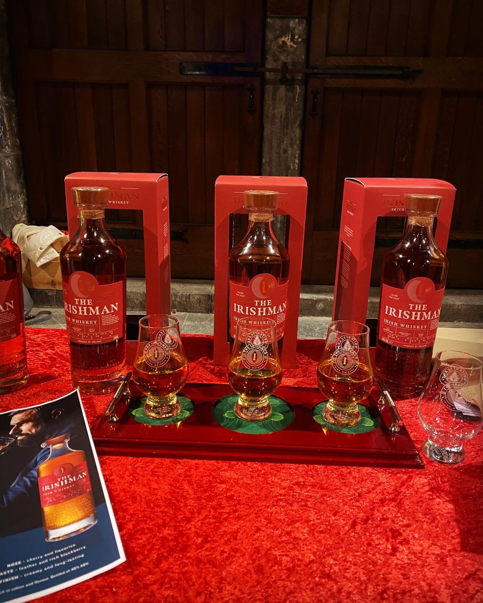 Picture shows bottles of the ‘Legacy’ single malt from Walsh Whiskey in Ireland. Launched to mark the upcoming 700th anniversary of the first mention of distillation in Ireland in 1324.