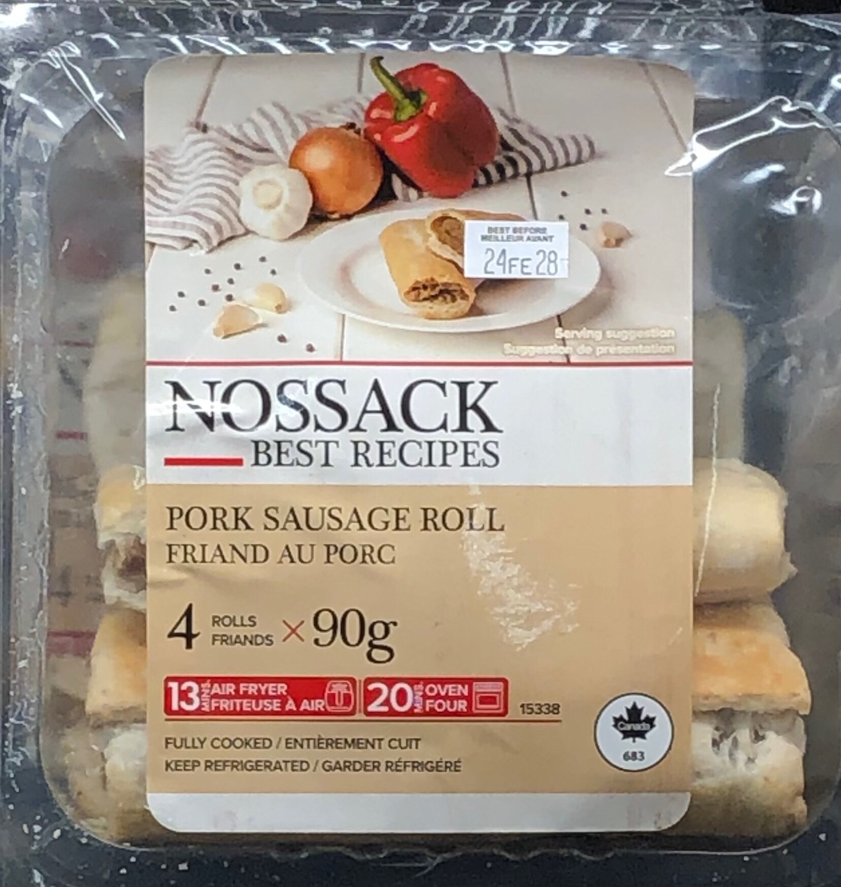 Nossack best recipe pork sausage rolls