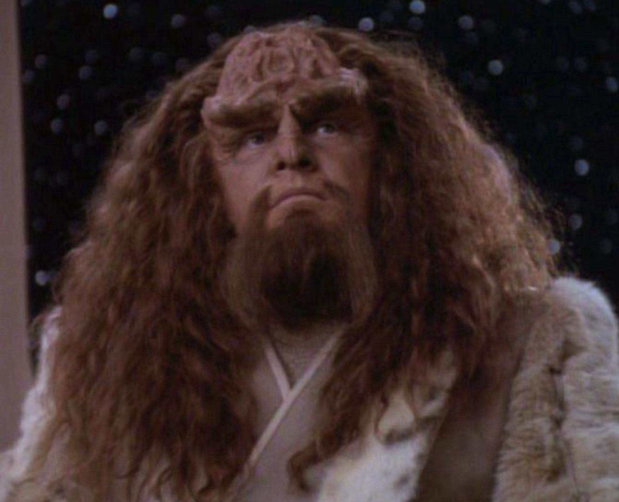 A picture of the clone of Kahless