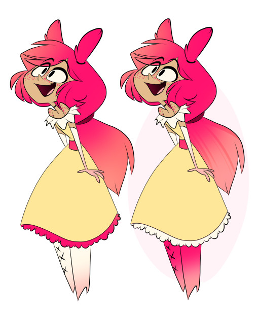 Tweeking Timber's design a bit to kind of better reflect how I originally wanted her to be <3