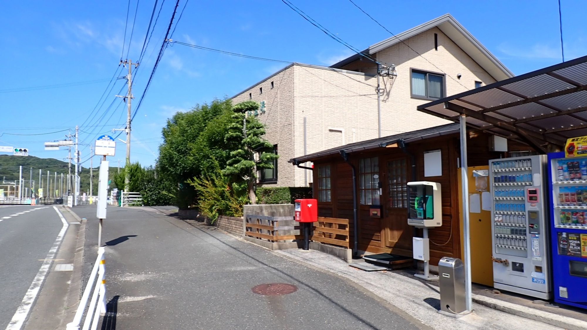 帰りの内海バス停