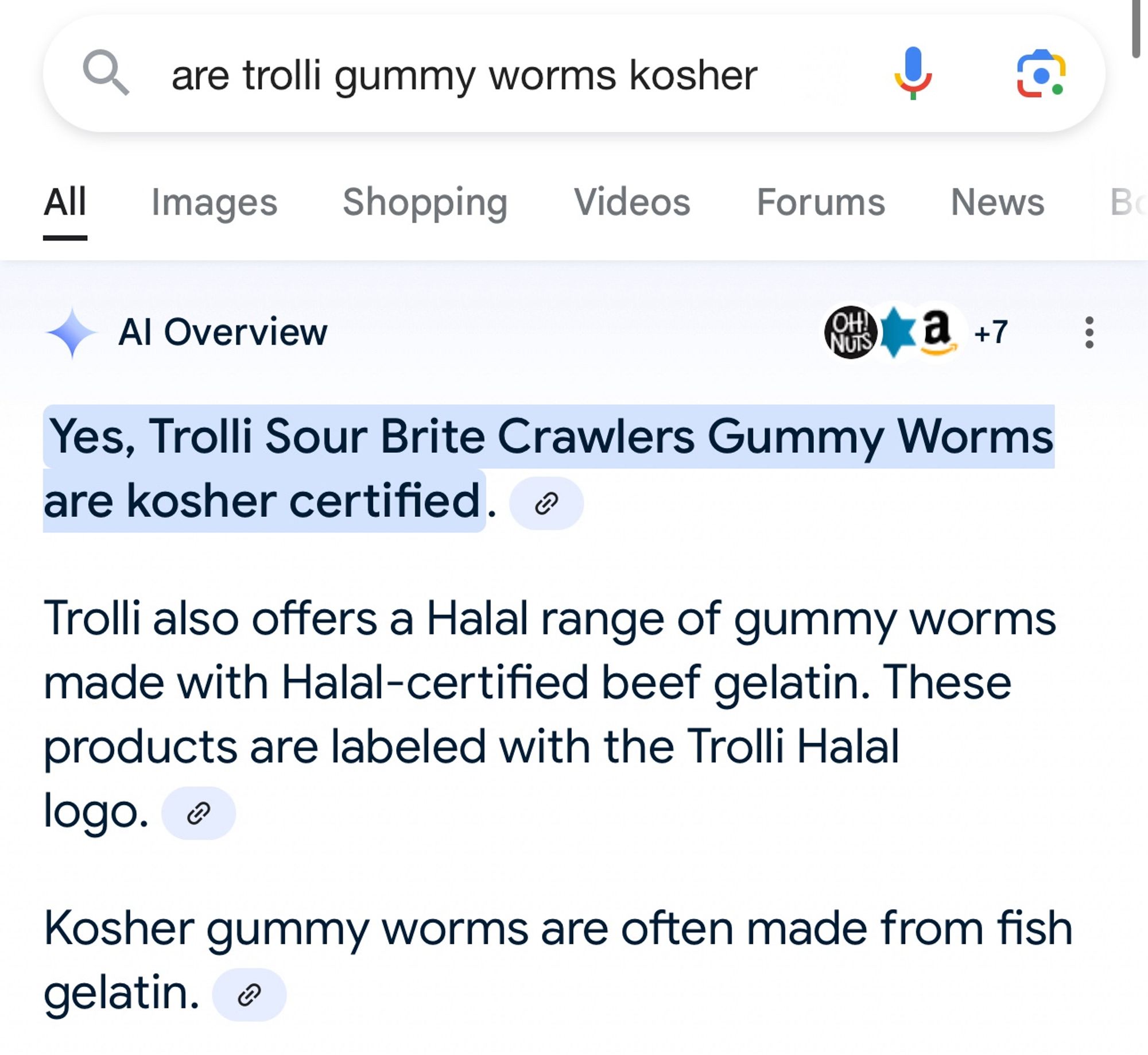 Google Gemini says that trolli brite crawlers are definitely kosher