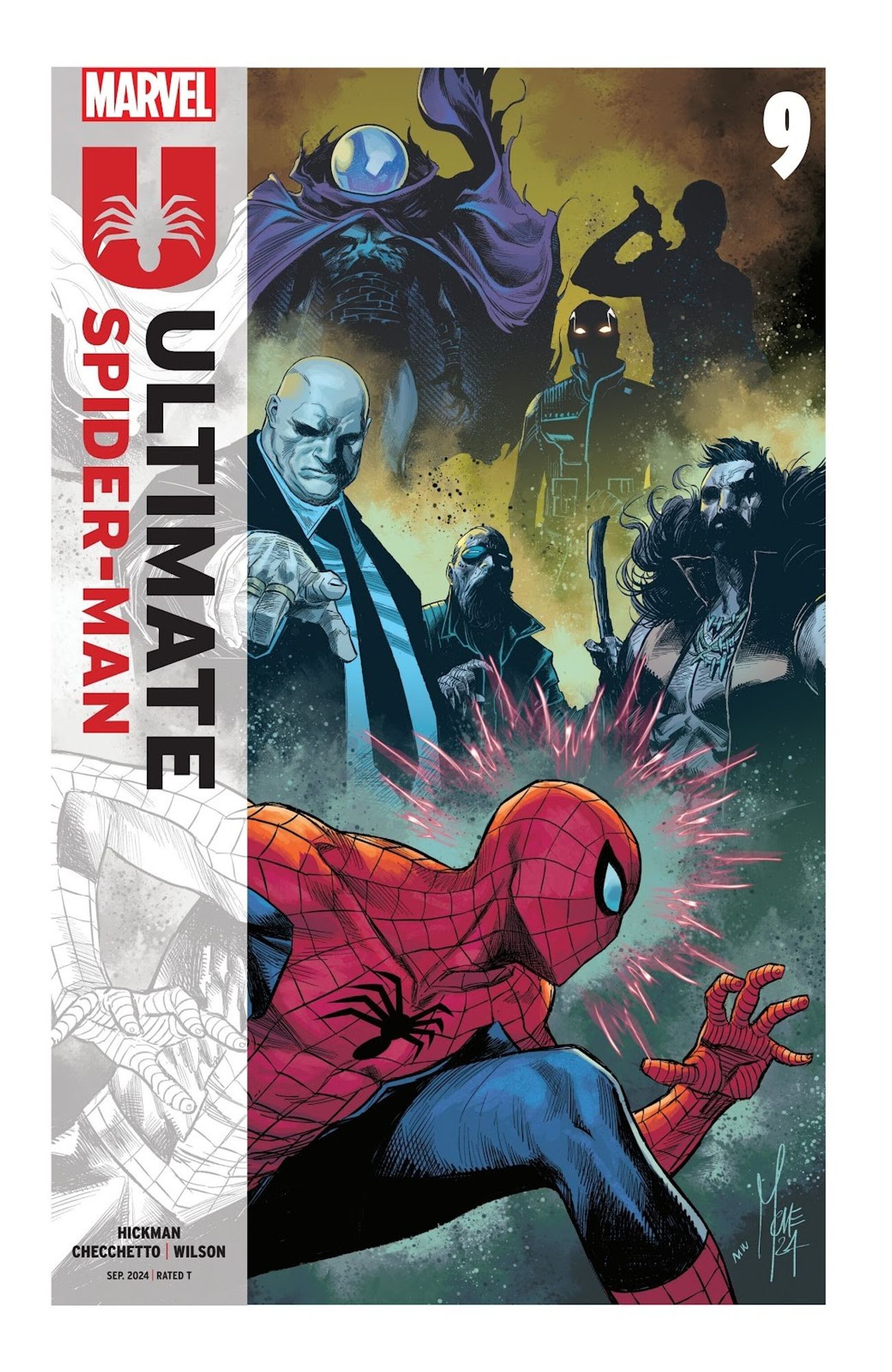 Ultimate Spider-Man (2024) #9 by Hickman and Checchetto