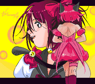 Fanart of Mew Ichigo / Ichigo Momomiya from Tokyo Mew Mew