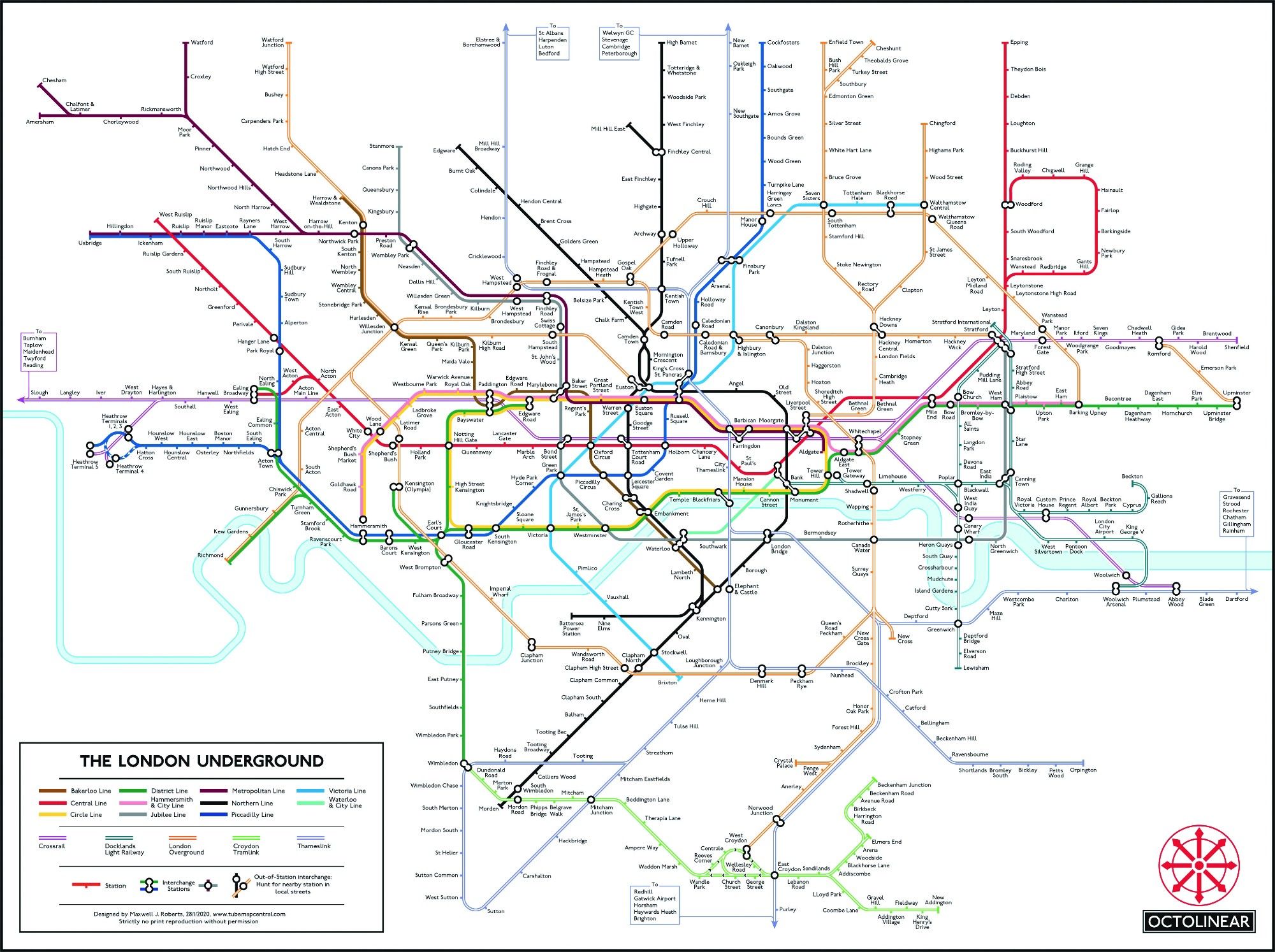 London Tube map