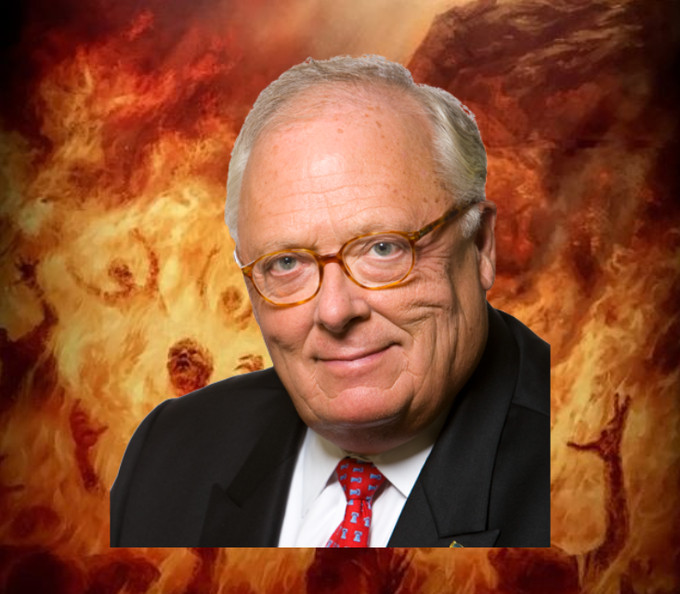 Edwin Feulner in hell
